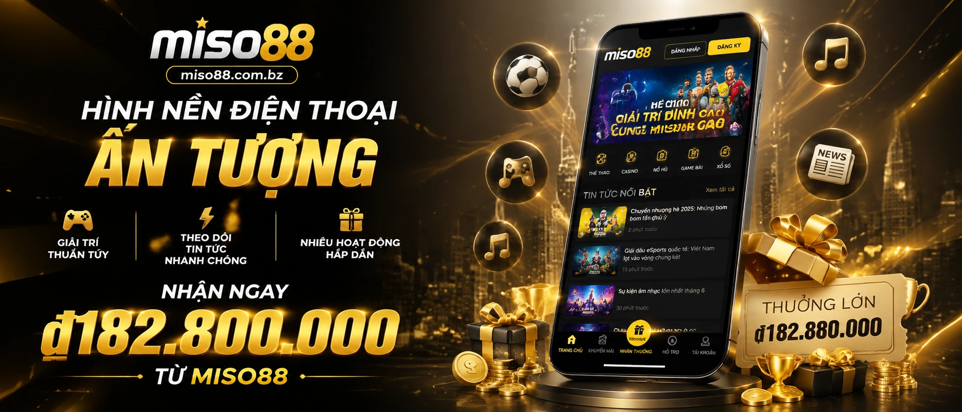 Nổ hũ và slot game tại Miso88